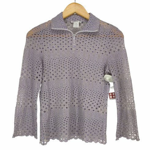 ヴィヴィアンタム VIVIENNE TAM 00S 総レース ジップアップブルゾン レディース 0