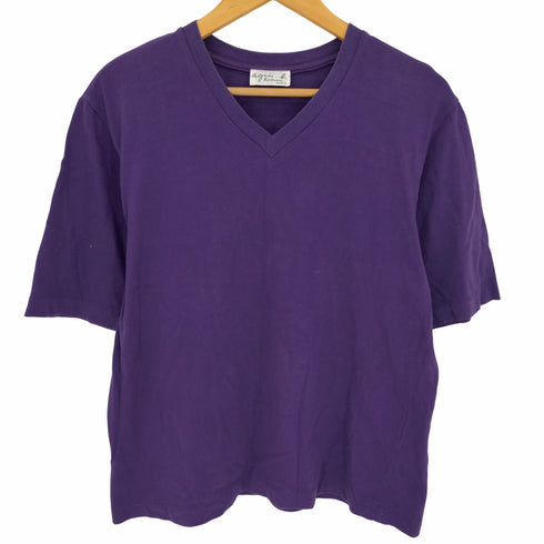 アニエスベーオム Agnes b.homme 00s VネックTシャツ メンズ