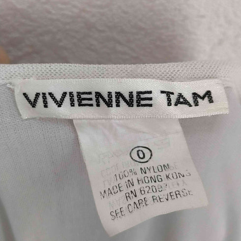 ヴィヴィアンタム VIVIENNE TAM 00S フロント刺繍ノースリーブ レディース 0