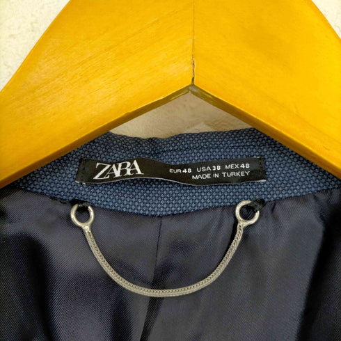 ザラ ZARA シングルテーラードジャケット メンズ EUR:48