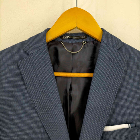 ザラ ZARA シングルテーラードジャケット メンズ EUR:48