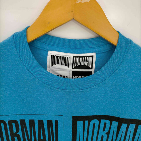 ノルマン NORMAN Logo Print Crew Neck Tee Shirts メンズ JPN:S