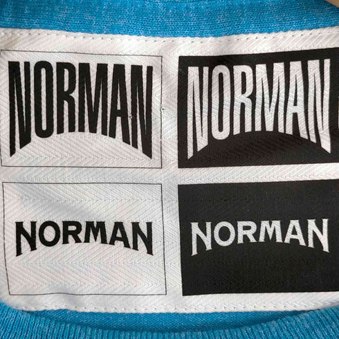 ノルマン NORMAN Logo Print Crew Neck Tee Shirts メンズ JPN:S