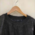 ザラ ZARA ダメージ加工 デニム地 ジッパー スウェット メンズ import:L