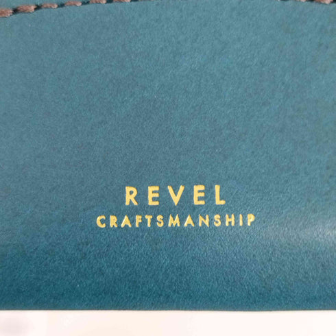 REVEL ロゴ コインケース メンズ