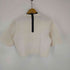 アディダス adidas Embossed Cropped Tee White クロップド エンボス ダンボール バックジップ レディース JPN:S