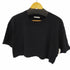 ザラ ZARA クロップドクルーネックカットソー レディース JPN:S