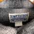 テンプテーション Temptation オンブレチェックネルシャツ メンズ