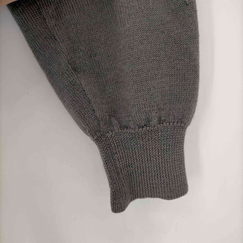アクアスキュータム AQUASCUTUM アーガイルウールノーカラーカーディガン レディース 9