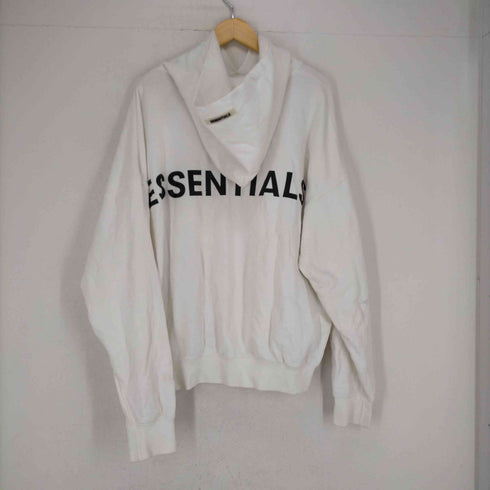 エッセンシャル ESSENTIALS バックプリントプルーオーバーパーカー メンズ JPN:L