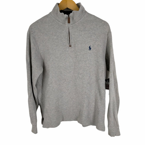 ポロラルフローレン POLO RALPH LAUREN ポニー刺しゅうハーフジップスウェット メンズ JPN:S
