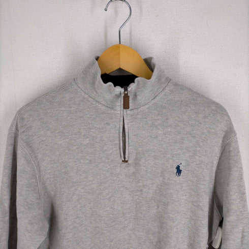ポロラルフローレン POLO RALPH LAUREN ポニー刺しゅうハーフジップスウェット メンズ JPN:S
