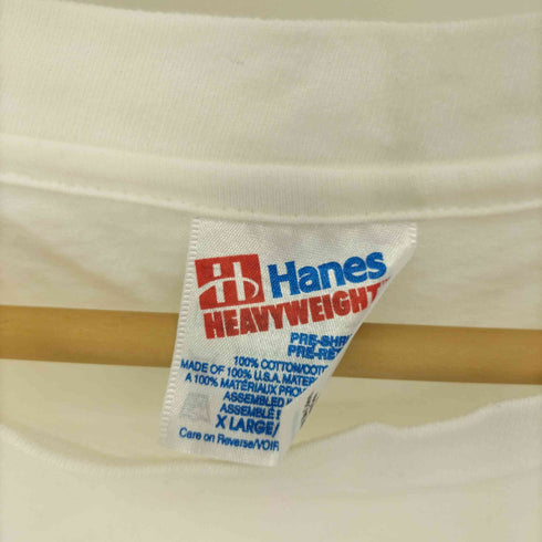 ヘインズ Hanes 90-00S USA製 ハワイアンプリント HEAVY WEIGHT S/S Tシャツ メンズ import:XL
