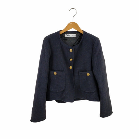 ザラ ZARA メタルボタンジャケット レディース import:S