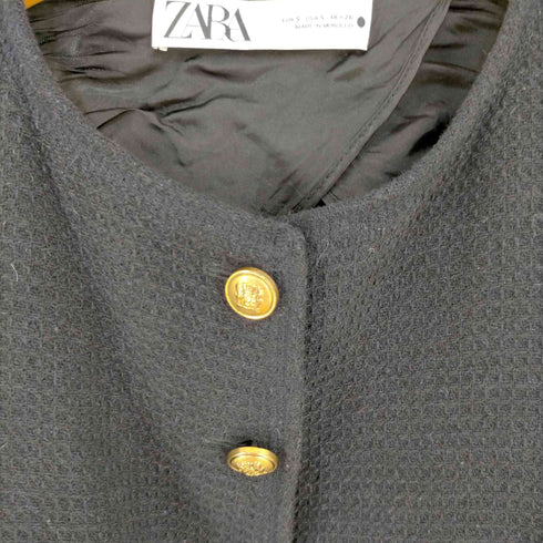 ザラ ZARA メタルボタンジャケット レディース import:S