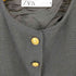 ザラ ZARA メタルボタンジャケット レディース import:S