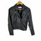 アズールバイマウジー AZUL by moussy 22aw AUX LEATHER RIDERS フェイクレザーライダース レディース JPN:M