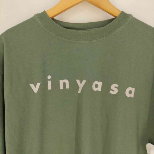 オーセンティック ピグメント AUTHENTIC PIGMENT ホンジュラス製 vinyasa クルーネックカットソー メンズ import:M