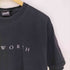 アシュワース ASHWORTH USA製 フロントプリント クルーネックTシャツ メンズ import:M