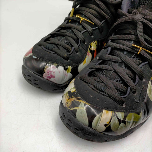 ナイキ NIKE Air Foamposite One Floral FLORAL BLACK/BLACK-WHITE エア フォームポジット ワン フローラル メンズ JPN:26