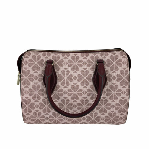 ケイトスペードニューヨーク kate spade NEW YORK ケイシー スペード フラワー コーテッド キャンバス ミディアム サッチェルハンドバッグ 花柄 レディース