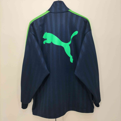 プーマ PUMA ロゴ刺繍 バックプリント サイドライントラックジャケット メンズ S-M