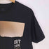 フロントプリント クルーネックTシャツ メンズ import:L