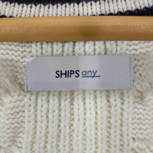 シップス エニィ SHIPS any チルデンベスト オーバーサイズ レディース FREE