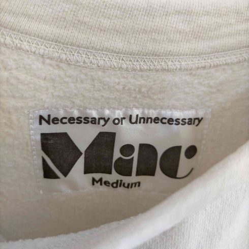 - Necessary or unnecessary N.O.UN マッククルースウェット MAC SWEAT レディース JPN:M