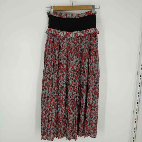 クラネ CLANE TAPESTRY FLOWER PLEATS SKIRT タペストリーフラワープリーツスカート レディース JPN:1