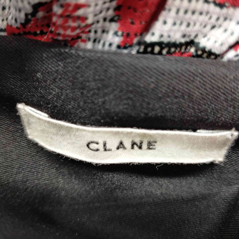 クラネ CLANE TAPESTRY FLOWER PLEATS SKIRT タペストリーフラワープリーツスカート レディース JPN:1