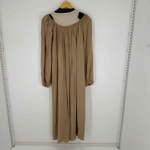 クラネ CLANE 2WAY LAYERED GATHER ONE PIECE レイヤードギャザーワンピース レディース JPN:1
