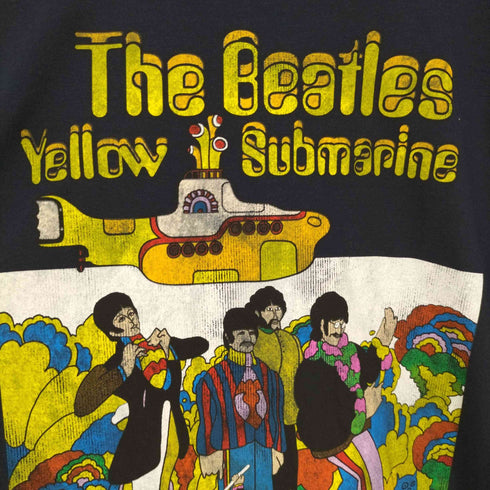 ザ ビートルズ THE BEATLES ©2020 Yellow Submarine プリント クルーネックTシャツ バンドTシャツ メンズ import:XL