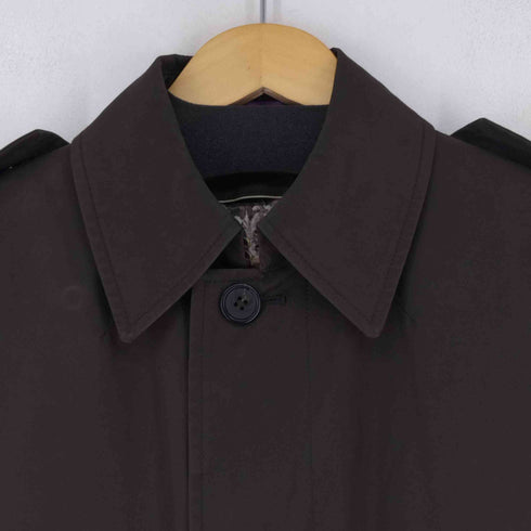 ポールスミスコレクション Paul Smith COLLECTION 裏地花柄ライナー付き比翼ステンカラーコート メンズ import:M