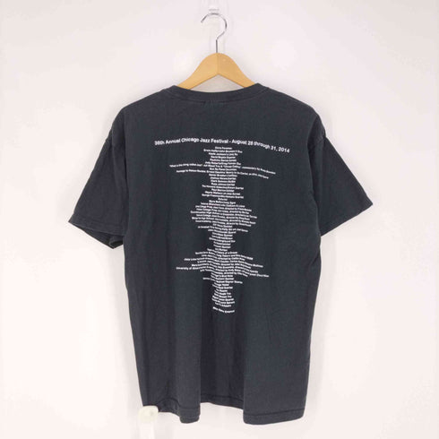 THE DUCK CO メキシコ製 CHICAGO ミュージシャンプリント クルーネックTシャツ メンズ import:L