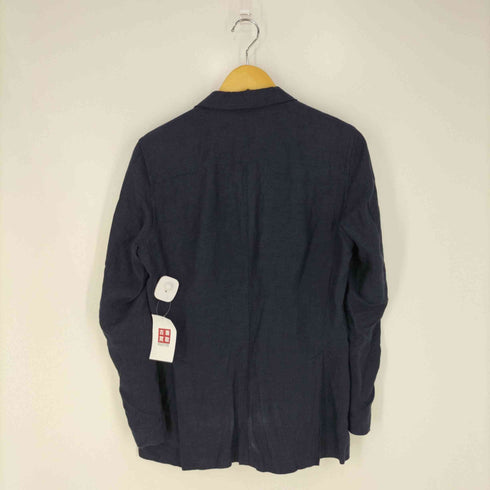 メーカーズシャツカマクラ Makers Shirt 鎌倉 シングルブレスト 2B リネン テーラードジャケット メンズ JPN:S