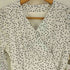 トッコクローゼット tocco closet ×cherish.myheart ベルト付きシャーリングスリーブランダムドットカシュクールワンピース レディース JPN:M