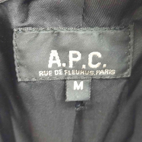 アーペーセー A.P.C. フランス製 ロングウールPコート メンズ import:M