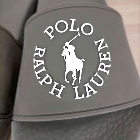 ポロラルフローレン POLO RALPH LAUREN ロゴ スライドサンダル メンズ