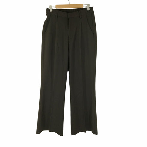 CUSSIL TRストレッチルーズシルエットハイウエストフレアパンツ メンズ JPN:L