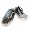 バンズ VANS OLD SKOOL ミスマッチ ゼブラカモフラ柄スニーカー レディース JPN:24.5