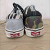 バンズ VANS OLD SKOOL ミスマッチ ゼブラカモフラ柄スニーカー レディース JPN:24.5