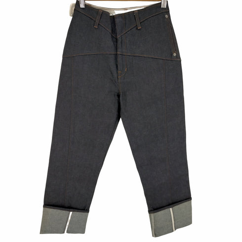 フェティコ FETICO 12OZ HIGH-RISE COATING JEANS レディース 0