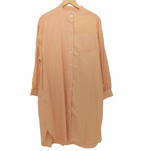 ロデオクラウンズ RODEO CROWNS 21SS ストライプビッグシャツワンピース レディース FREE