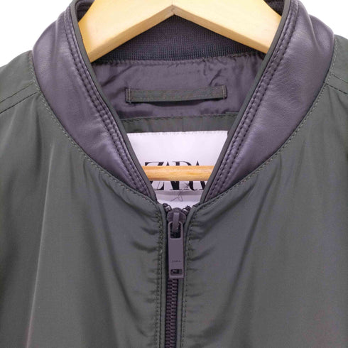 ザラ ZARA Boyfriend Bomber Jacket レディース import:L