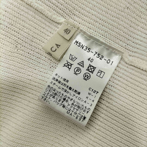 エポカ Epoca Vネックレーヨンニット レディース 40