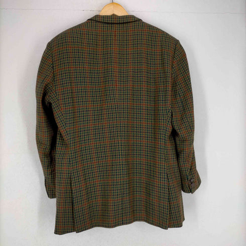 ザスコッチハウス The Scotch House 千鳥格子 カシミヤ100 2Bテーラードジャケット メンズ