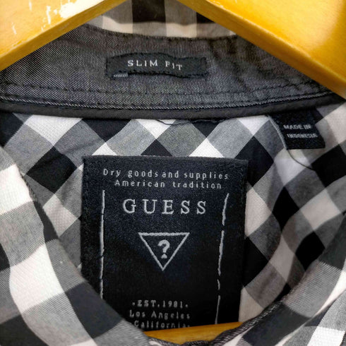 ゲス GUESS チェックS/Sシャツ メンズ JPN:L