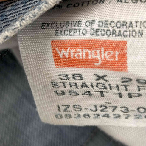 ラングラー Wrangler STRAIGHT FIT ストレートデニムパンツ メンズ 36x29