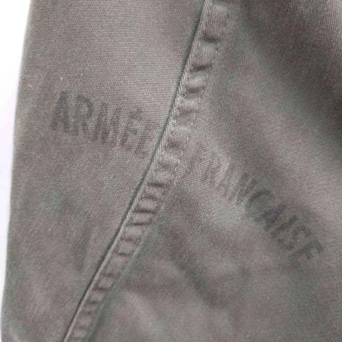 フレンチアーミー FRENCH ARMY 80S M-64 フィールドパーカー モッズ コート ARMEE FRANCAISE ジップリメイク 実物 メンズ ONE SIZE